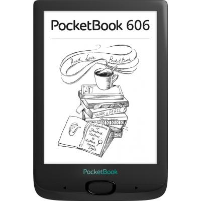 Електронна книга Pocketbook 606, Black (PB606-E-CIS)