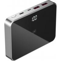 Батарея універсальна Prestigio Graphene Fast Charging, 10000 mAh (37Wh), 2*USB3.0 QC, 1*Typ (PPB111G_SG)