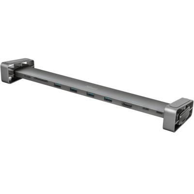 Hub Trust Dalyx Aluminum 10-in-1 USB-C Multi-port Dock (23417_TRUST)