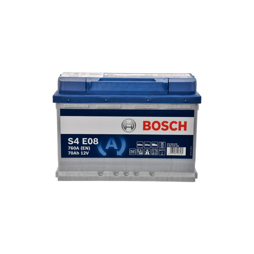 Акумулятор автомобільний Bosch 70А (0 092 S4E 081) Акумулятор автомобільний Bosch 70А (0 092 S4E 081)