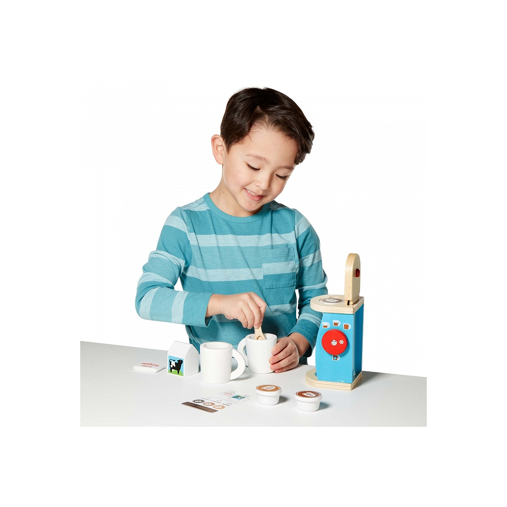 Ігровий набір Melissa&Doug дерев'яний "Кавовий сервіз" (MD19842) Ігровий набір Melissa&Doug дерев'яний "Кавовий сервіз" (MD19842)