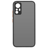 Чохол до мобільного телефона MakeFuture Xiaomi 12 Pro Frame (Matte PC+TPU) Black (MCMF-X12PBK)