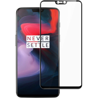 Скло захисне PowerPlant Full screen OnePlus 6 Black (GL605286)