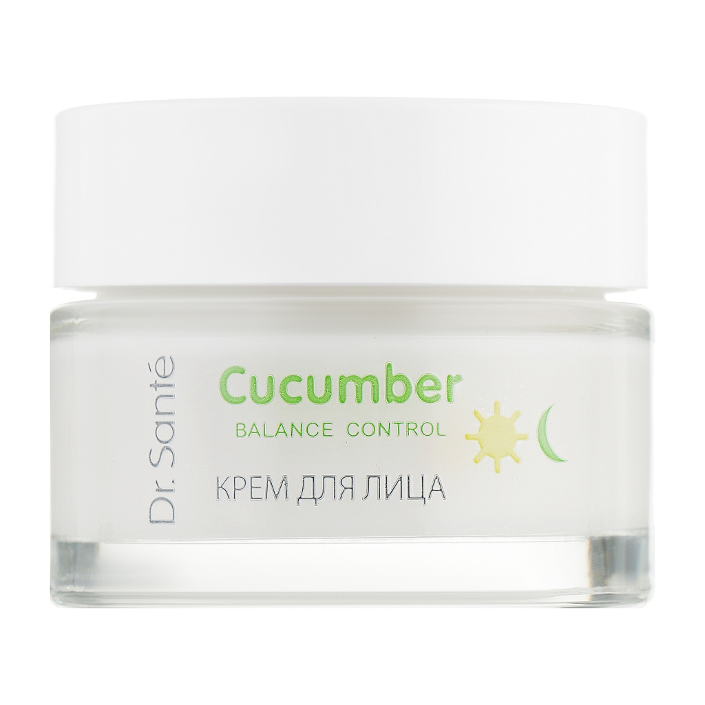 Крем для обличчя Dr. Sante Cucumber Balance Control З матувальним ефектом 50 мл (4823015926211)