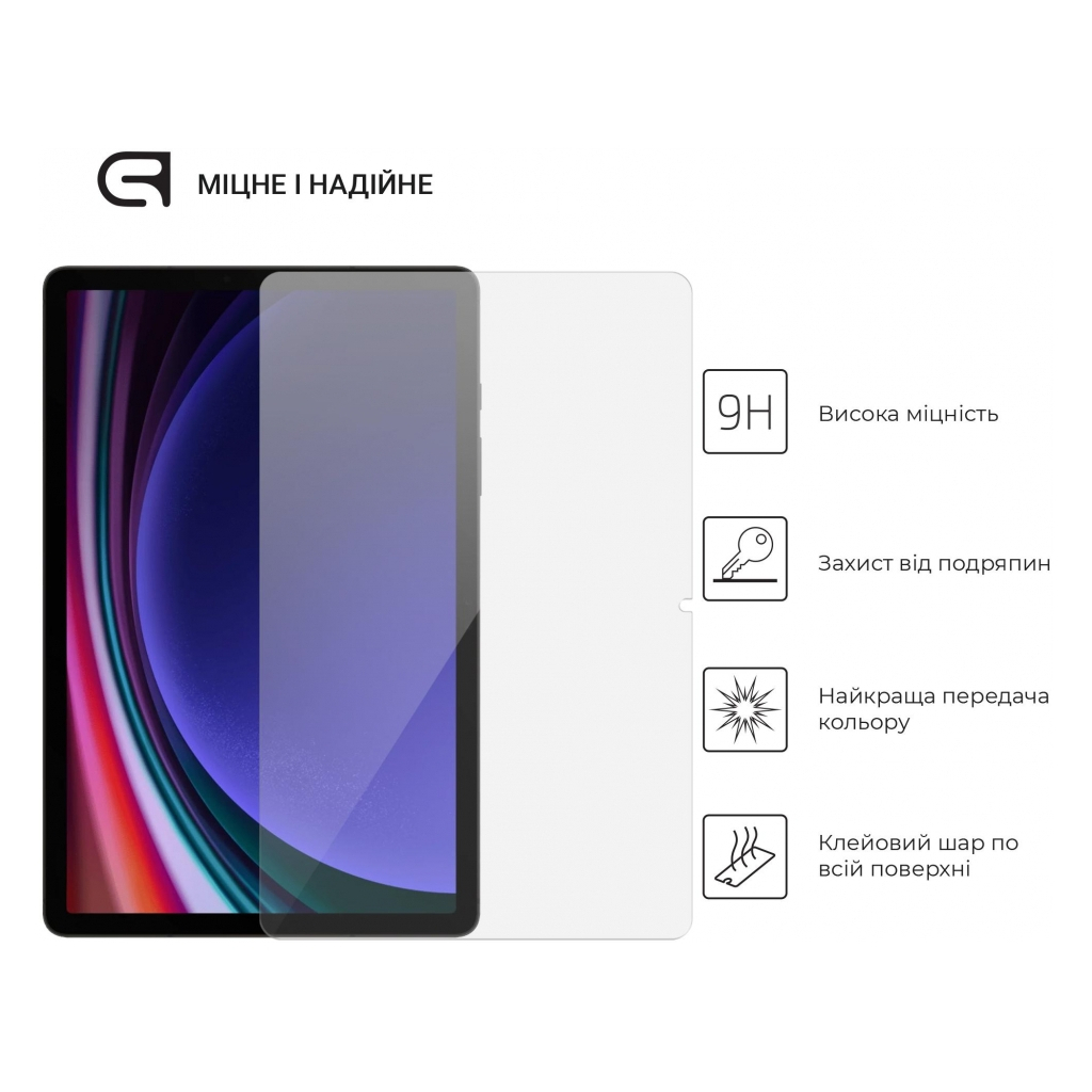 Скло захисне Armorstandart Glass.CR Samsung Galaxy Tab S10 Lite/S10 FE/S9 FE/S9 Clear (ARM69745) Скло захисне Armorstandart Glass.CR Samsung Galaxy Tab S10 Lite/S10 FE/S9 FE/S9 Clear (ARM69745)