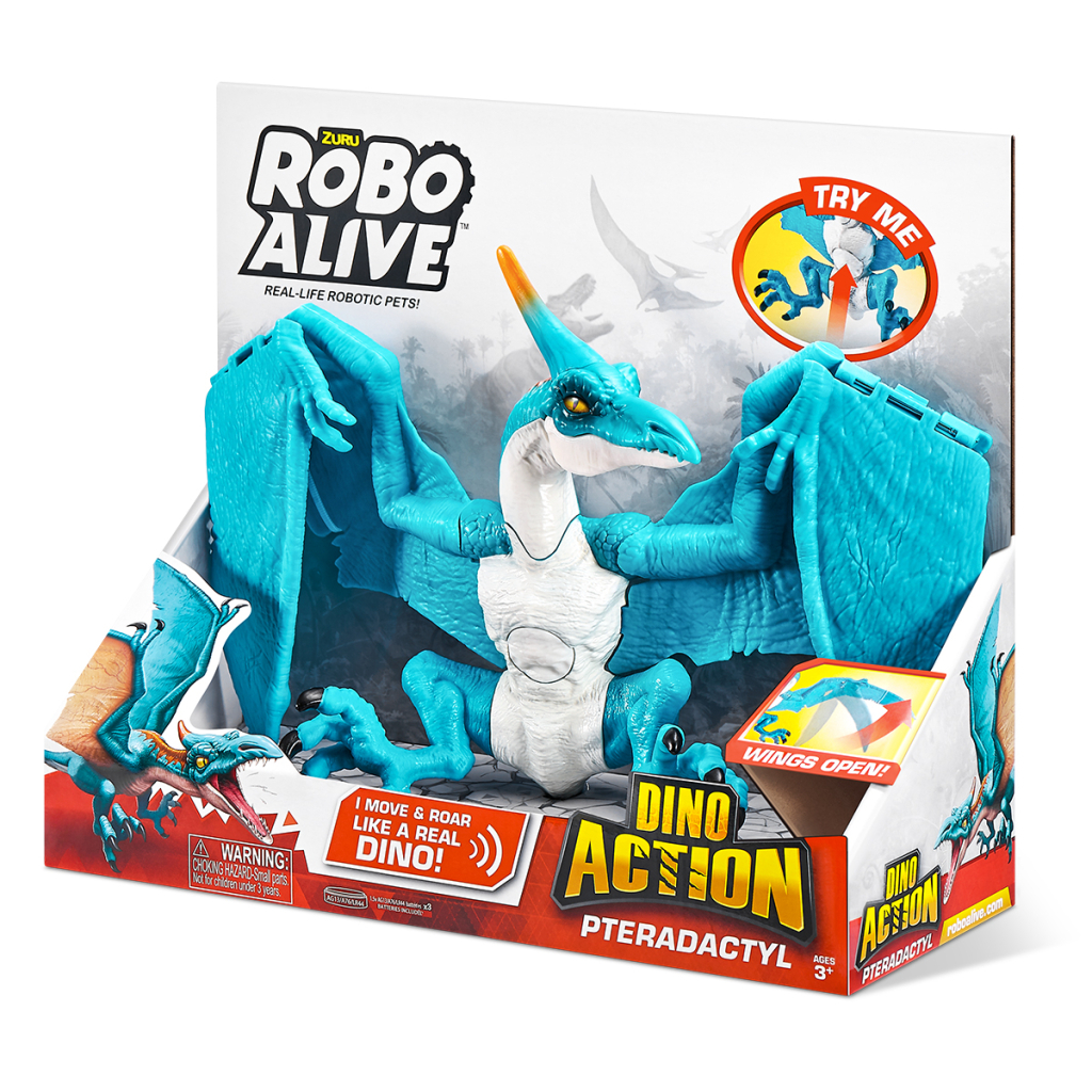 Інтерактивна іграшка Pets & Robo Alive серії Dino Action - Птеродактиль (7173)