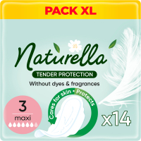 Sanitary pads Naturella Gentle Protection Maxi (Size 3) 14 pcs. (8700216045346)