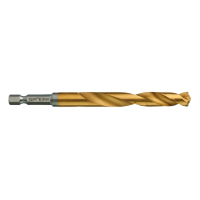 Milwaukee metal drill RedHEX HSS-G TiN, 10 mm (5 pcs) (4932478184)