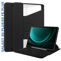 Чохол до планшета BeCover Keyboard 360° Rotatable Samsung Tab S9 Plus (SM-X810/SM-X816)/S9 FE Plus (SM-X610/SM-X616) 12.4" (710392)