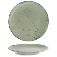 Plate G.Benedikt Isabelle round 27 cm Stone Green (ISC2127-K0010)