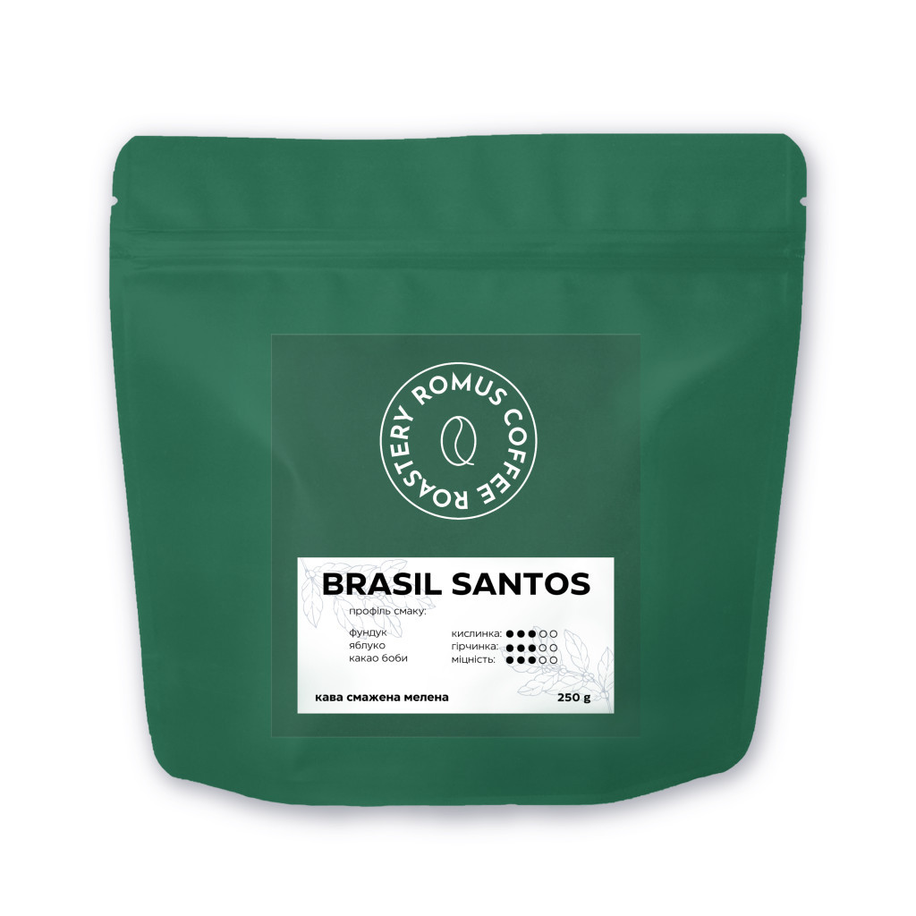 Кава Romus Brasil Santos мелена 250 г (692)