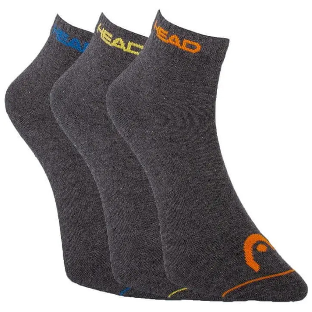 Шкарпетки Head Quarter 3P Unisex 761011001-002 3 пари Темно-сірий 35-38 (8718824970370)
