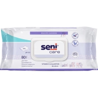 Вологі серветки Seni Care Для догляду за тілом 30 х 20 см 80 шт. (5900516422417)