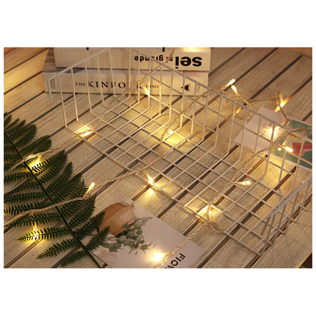 Гірлянда ColorWay LED 50 5 м 8 функцій Теплий колір USB (CW-G-50L5U)