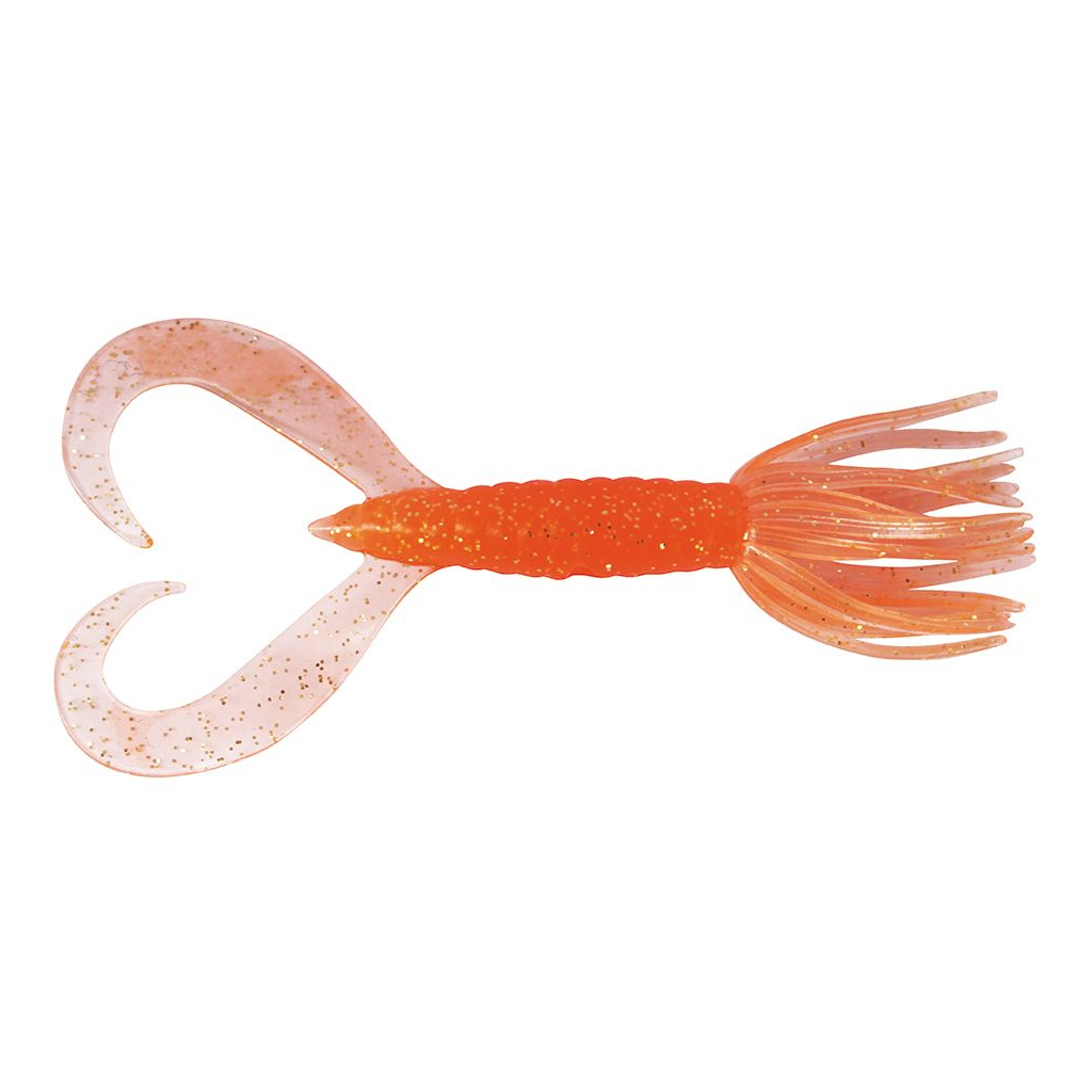 Силікон рибальський Keitech Little Spider 3.5" (5 шт/упак) ц:ea#06 orange flash (1551.04.65)