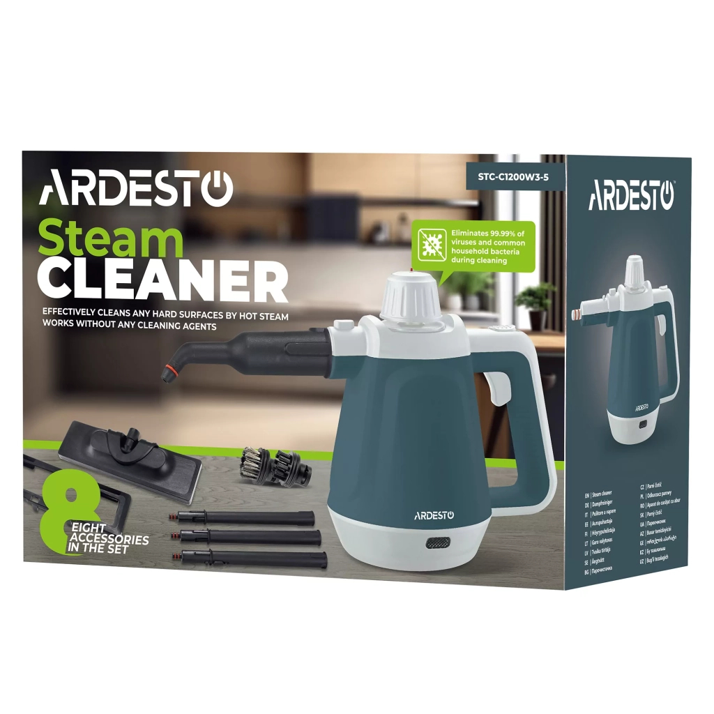 Пароочищувач Ardesto STC-C1200W3-5
