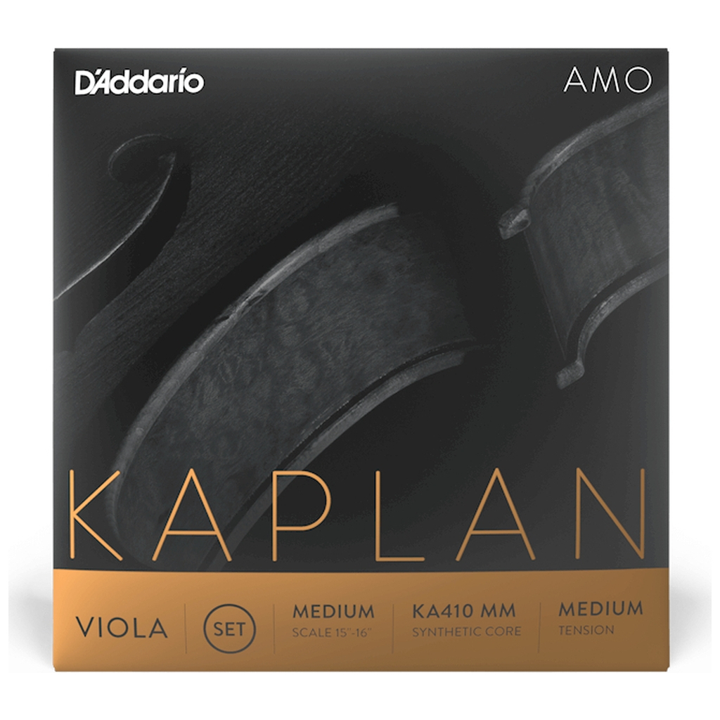 Струни для альта D'Addario Kaplan Amo Viola String Set Medium Scale Medium Tension (KA410 MM)