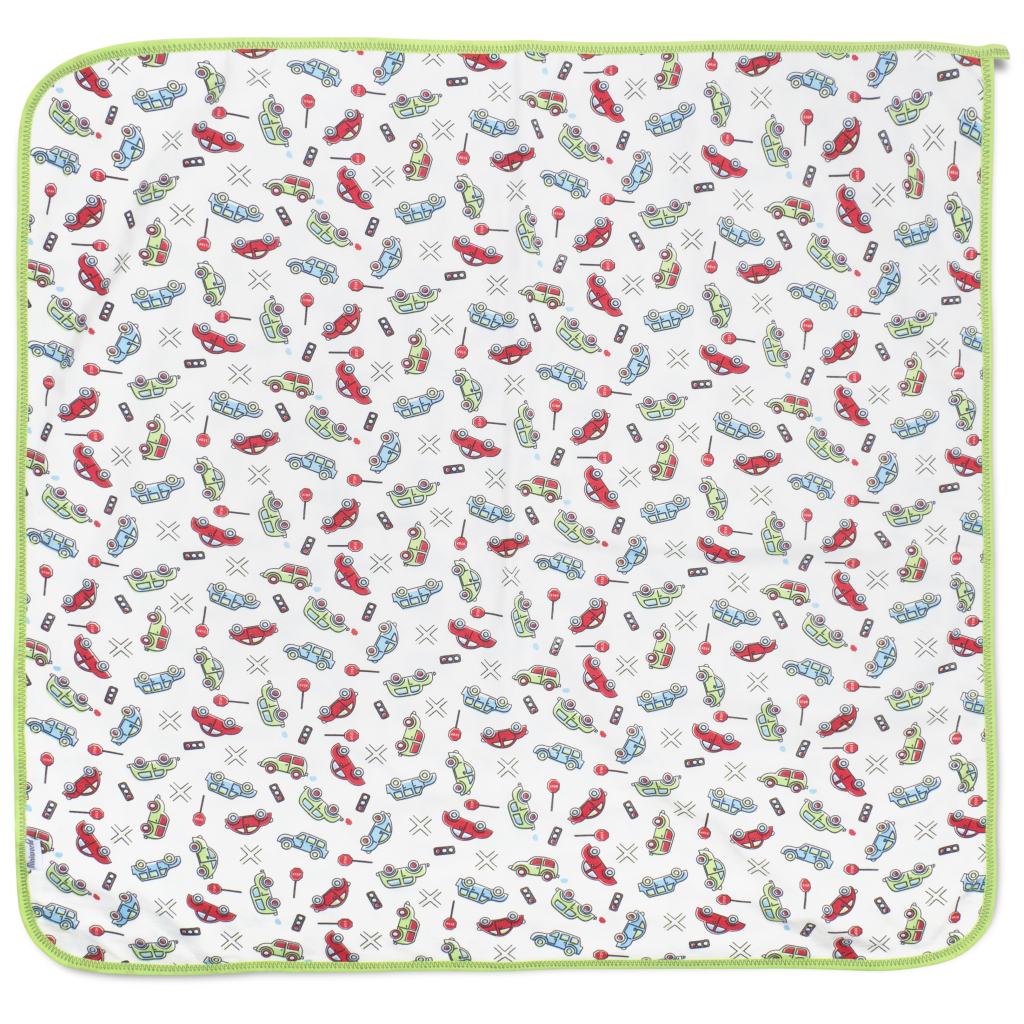Ковдра дитяча Miniworld з машинками (13100-green)