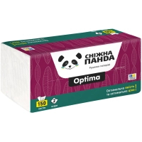 Paper towels Snow Panda Optima 2 layers 150 pcs. (4820183973122)