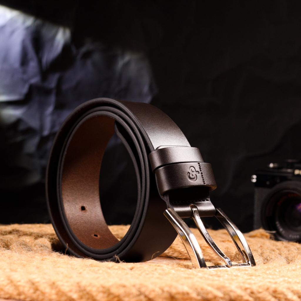 Ремінь Grande Pelle З натуральної шкіри Коричневий (21461)