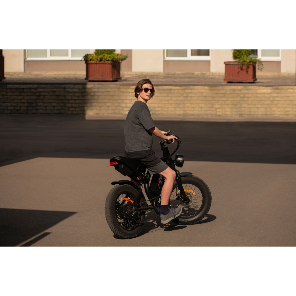 Електровелосипед 2E EB11 20", Червоно-чорний (EB11)