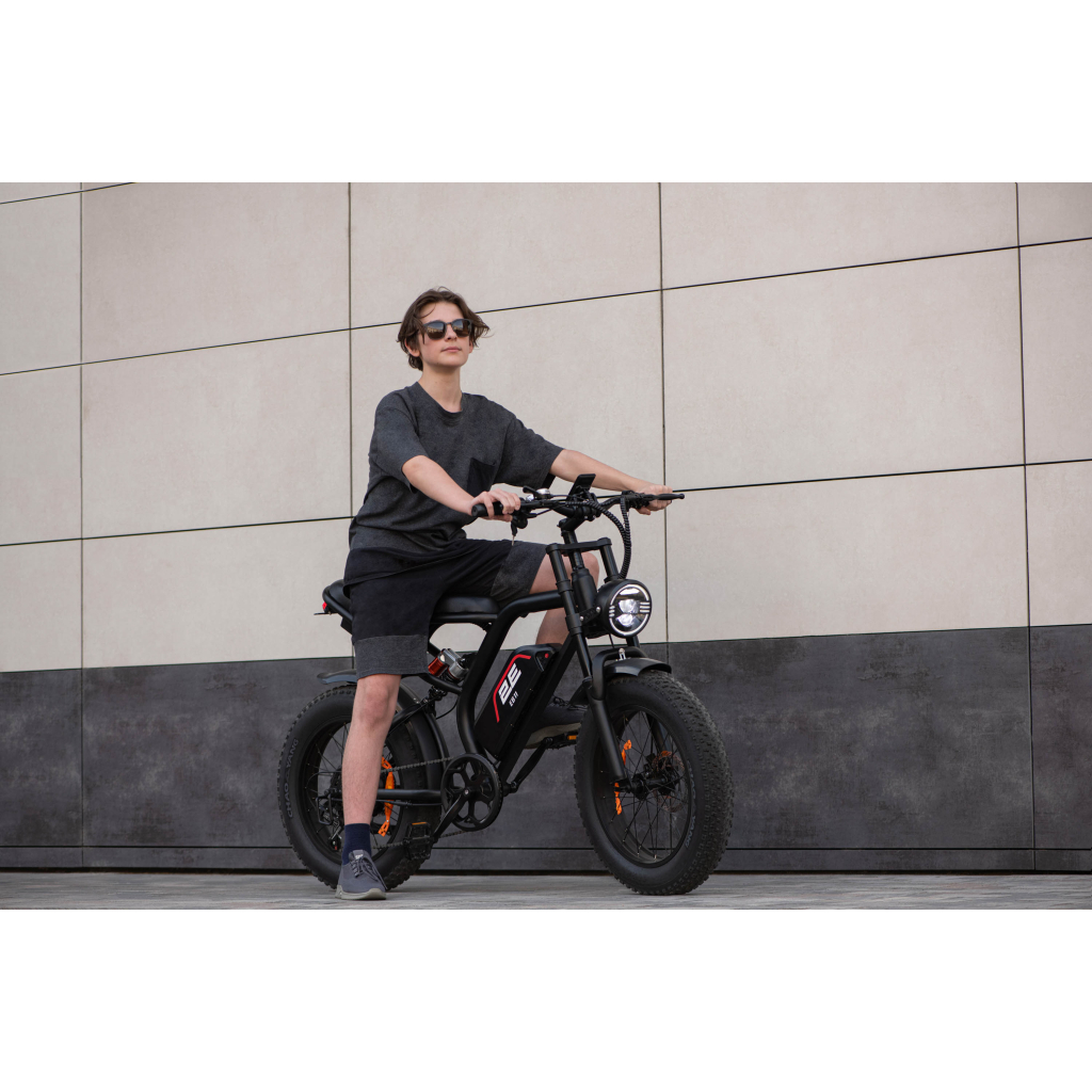 Електровелосипед 2E EB11 20", Червоно-чорний (EB11)