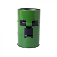 Підставка для дрібниць Yes бочка Minecraft Creeper метал (708096)