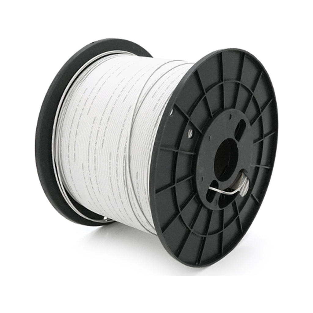 Кабель мережевий PiPo FTTH 1-волоконний, 1.0 кН, 1км=1бхт, White (GJFXH-1B6a / 31426)