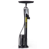 Велосипедний насос СИЛА ручний з манометром 38х500 чорний (900436)