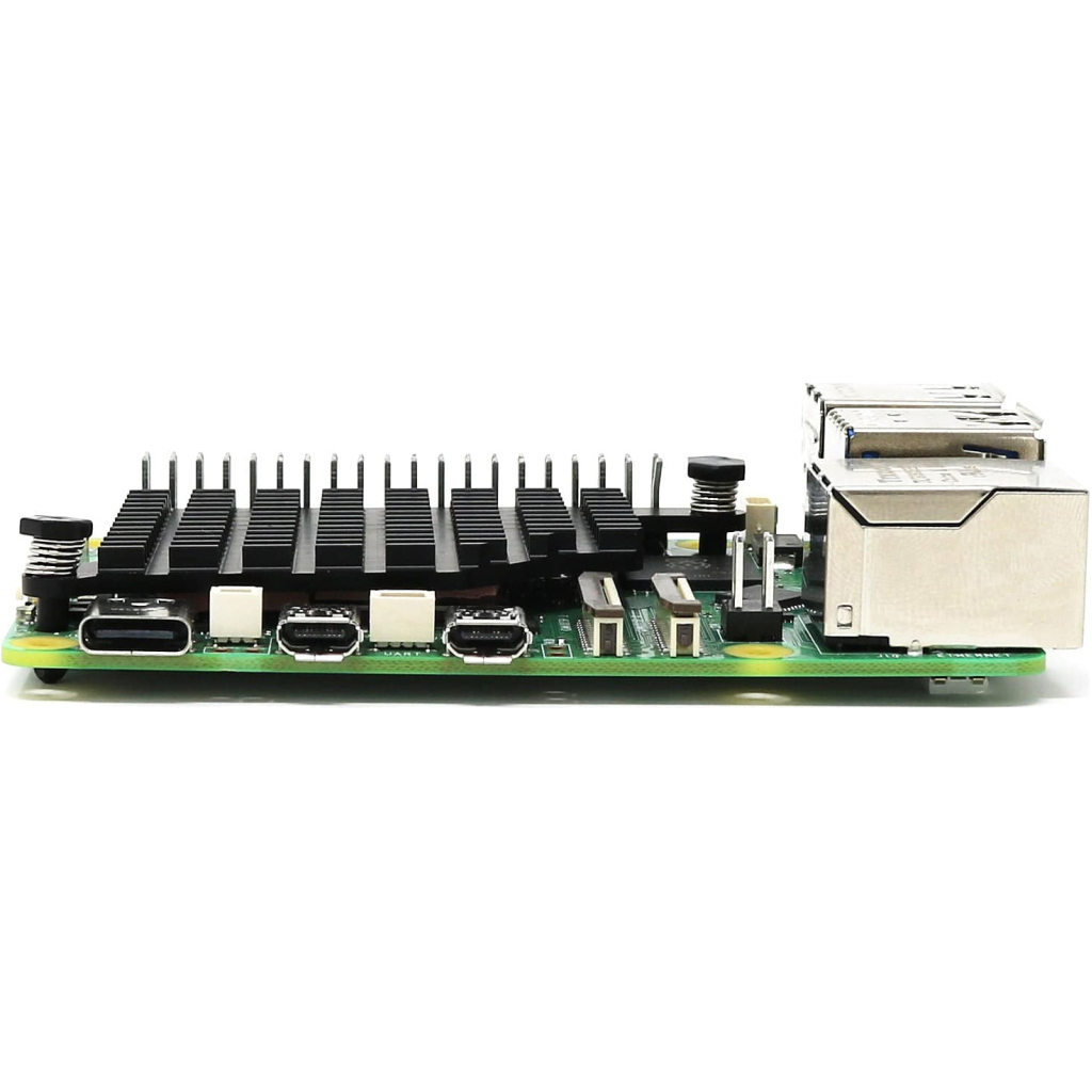 Радіатор охолодження для Мікро ПК Pi HUT Радіатор низькопрофільний для Raspberry Pi 5 (105875)