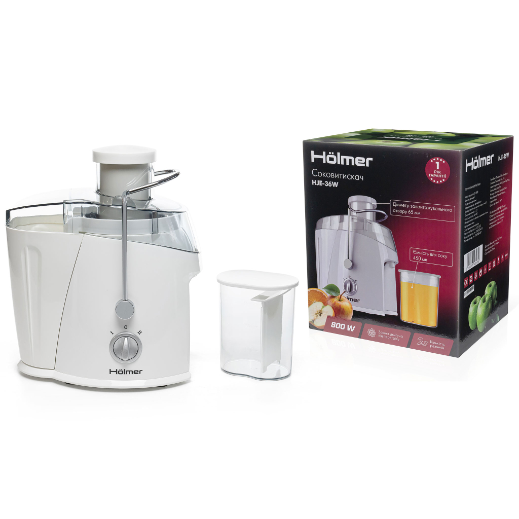 Соковижималка Hölmer HJE-36W