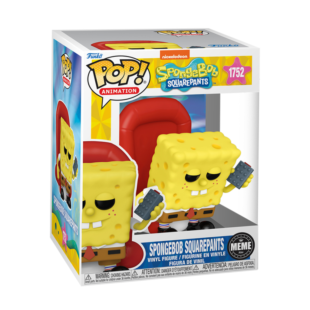 Фігурка Funko Pop серії Губка Боб - Мем (Ight Imma Head Out) (81071) Фігурка Funko Pop серії Губка Боб - Мем (Ight Imma Head Out) (81071)