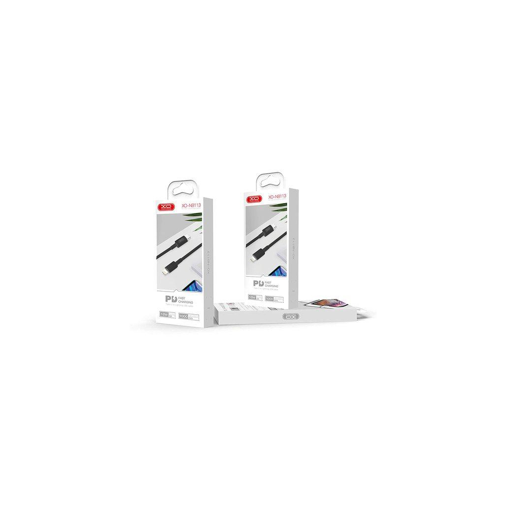 Дата кабель USB-C to Lightning 1.0m PD18W XO (XO-NB113-TC-1) Дата кабель USB-C to Lightning 1.0m PD18W XO (XO-NB113-TC-1)
