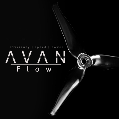 Пропелер для дрона Emax Avan Flow 5x4.3x3 2CW+2CCW Transparent (0106001081)