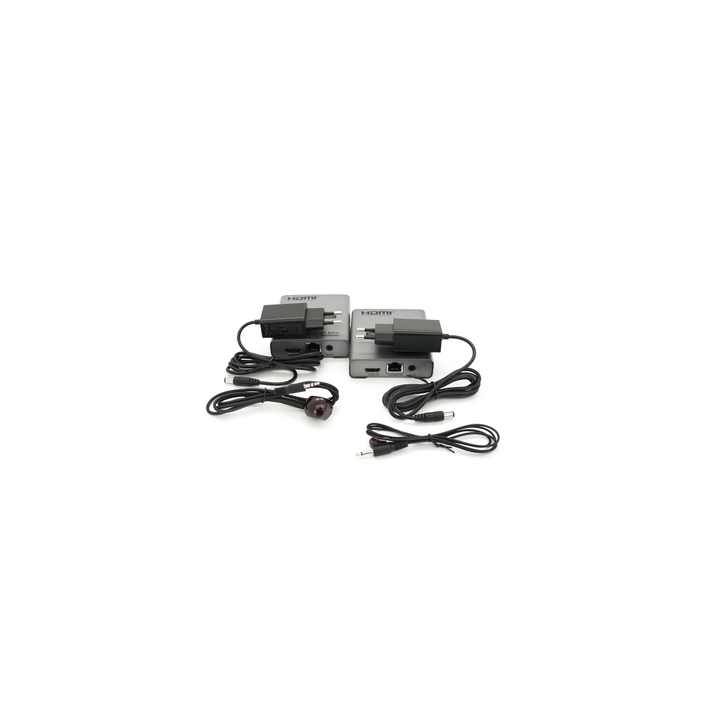 Адаптер HDMI extender 120m CAT5E/6 4K 60Hz Voltronic (YT-SCPE HDM-120m4K60HZ)