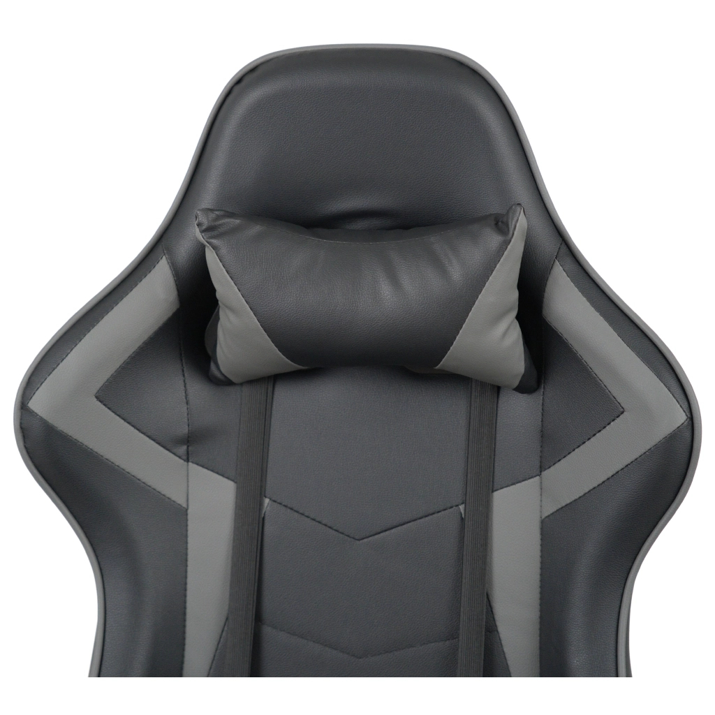 Крісло ігрове Аклас Бешкет ANF підліткове Чорний (PU-чорний/сірий) (00160338)