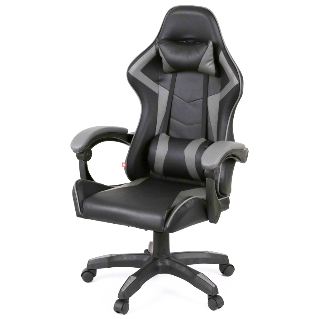 Крісло ігрове Аклас Бешкет ANF підліткове Чорний (PU-чорний/сірий) (00160338)