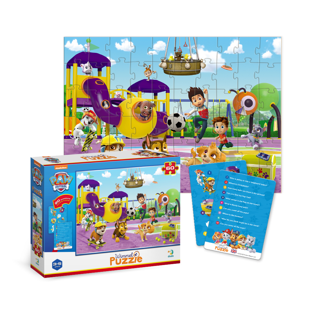 Пазл DoDo Вімельпазл на 60 елементів Paw Patrol. На прогулянці (200453) Пазл DoDo Вімельпазл на 60 елементів Paw Patrol. На прогулянці (200453)