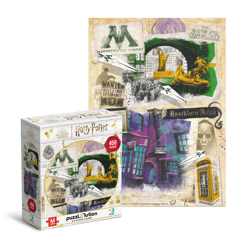 Пазл DoDo Hard-M Harry Potter. Міністерство магії та Алея Ноктерн (200504) Пазл DoDo Hard-M Harry Potter. Міністерство магії та Алея Ноктерн (200504)