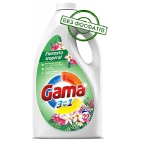 Washing gel Gama Floresta Tropical With the aroma of tropical flowers 4.05 l (8435495834342)