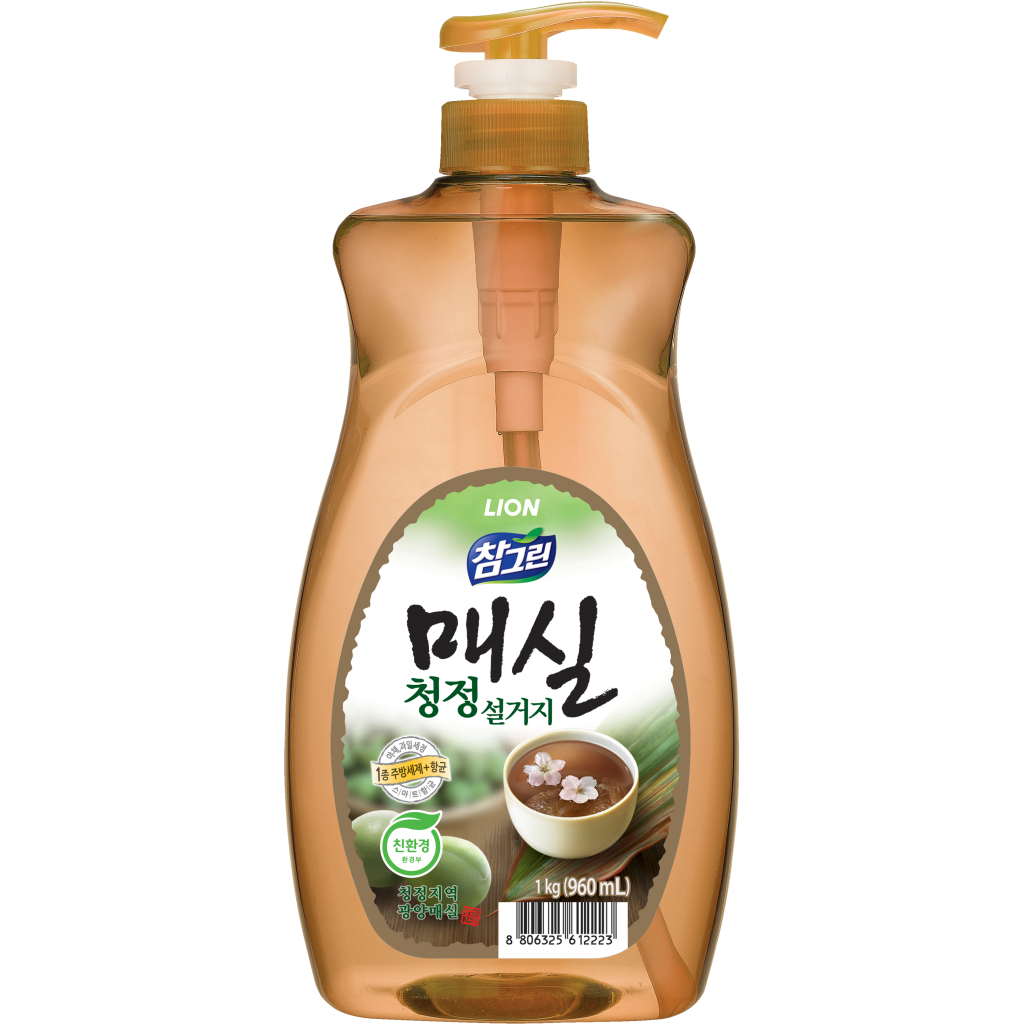 Засіб для ручного миття посуду Lion Японський абрикос 960 мл (8806325612223)