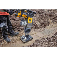 Вібротрамбувалка DeWALT POWERSHIFT Li-Ion 55V, 11.6 кН, 65 кг (без АКБ та ЗП) (DCPS660N)