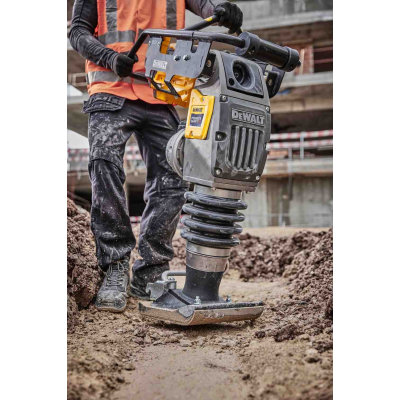 Вібротрамбувалка DeWALT POWERSHIFT Li-Ion 55V, 11.6 кН, 65 кг (без АКБ та ЗП) (DCPS660N)