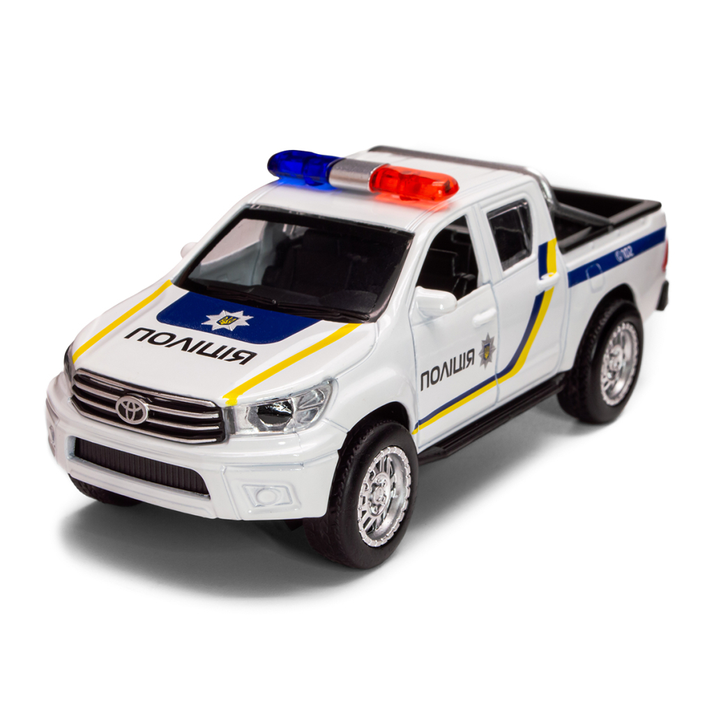 Машина TechnoDrive Toyota Hilux Поліція (KM250426) Машина TechnoDrive Toyota Hilux Поліція (KM250426)