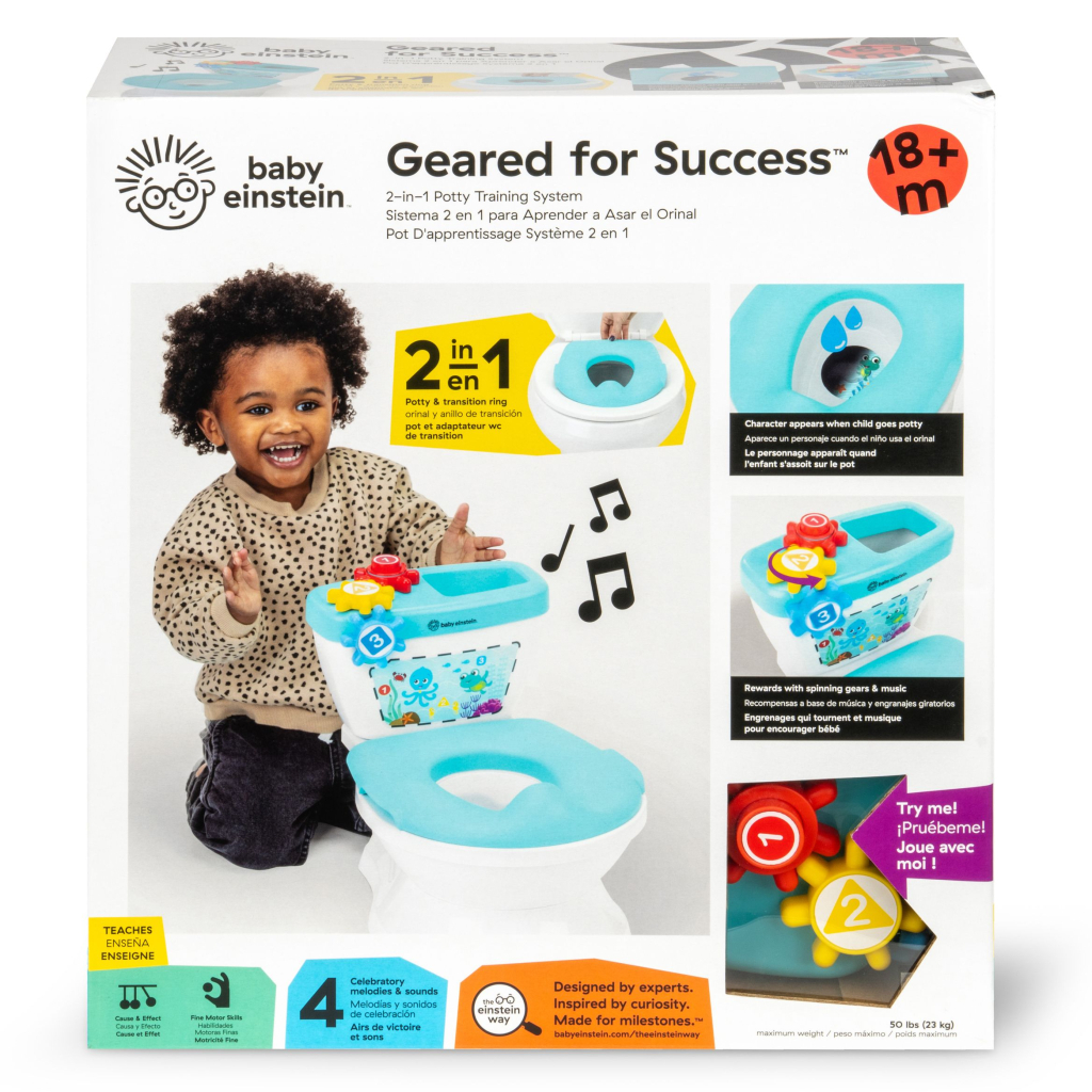 Горщик Baby Einstein Geared for Success 2 в 1 унітаз (17087) Горщик Baby Einstein Geared for Success 2 в 1 унітаз (17087)
