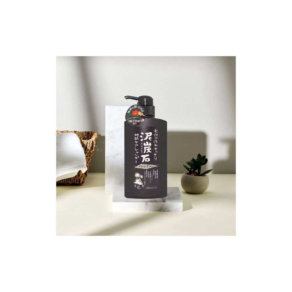 Шампунь Pelican Deitanseki Shampoo Безсиліконовий Для жирного волосся 500 мл (4976631649252)