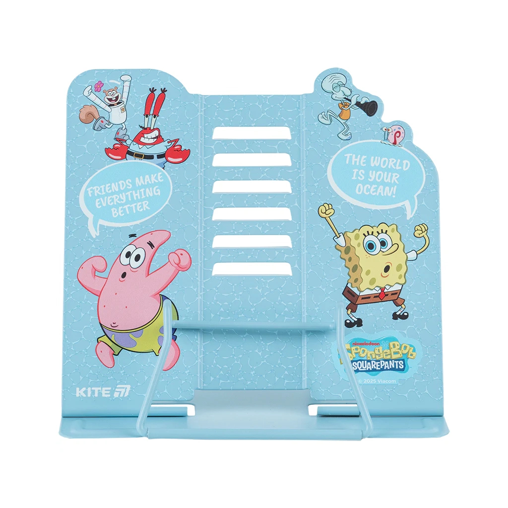 Підставка для книг Kite Sponge Bob, металева (SB25-390) Підставка для книг Kite Sponge Bob, металева (SB25-390)