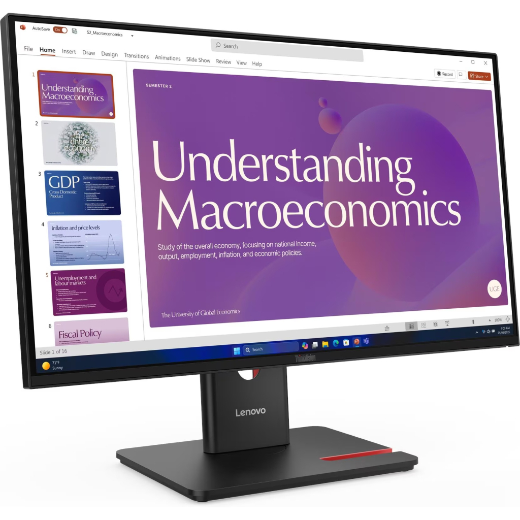 Монітор Lenovo T24D-40 (64B9GAT1UA)