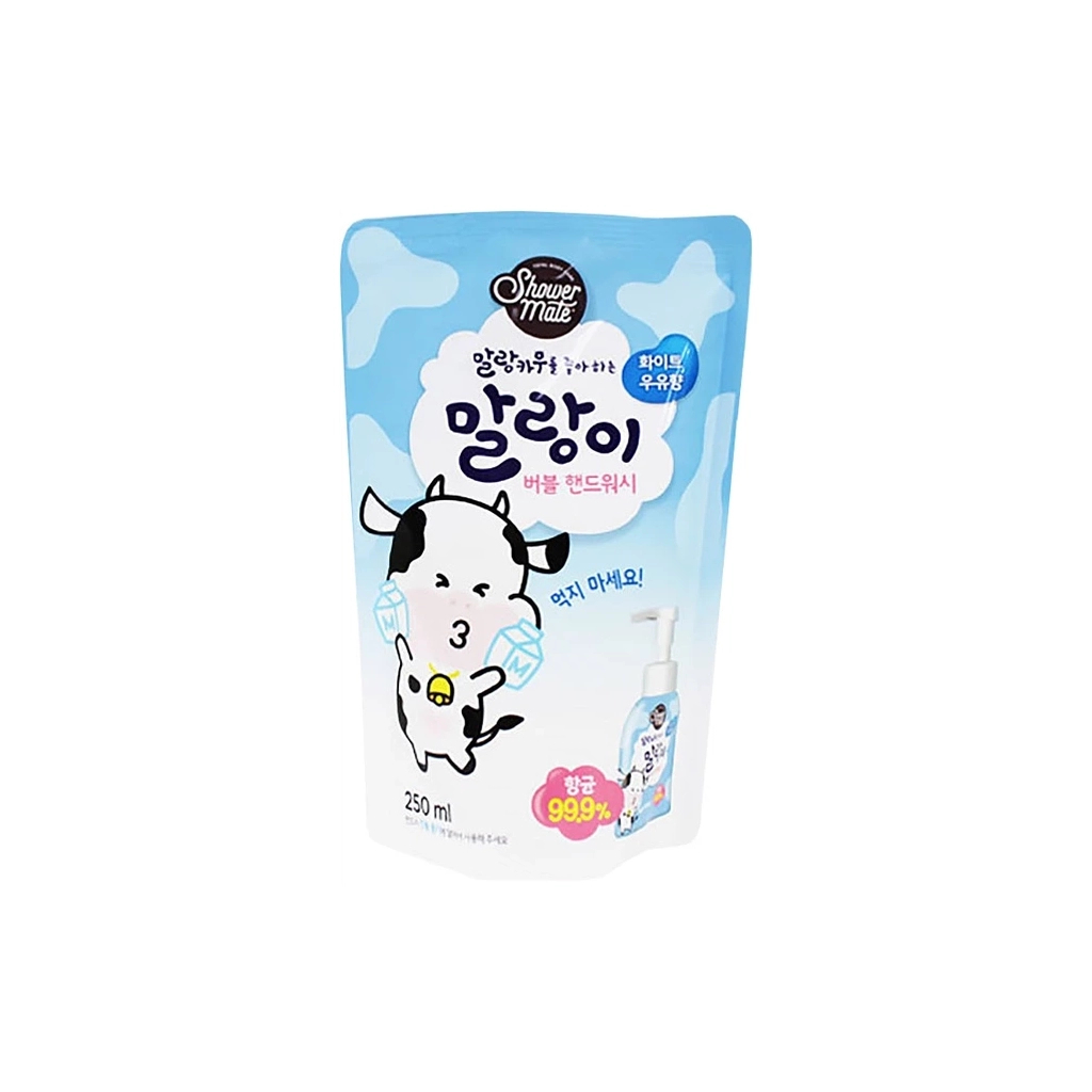 Рідке мило Shower Mate Bubble Hand Wash Milk Дой-пак 250 мл (8801046331293)