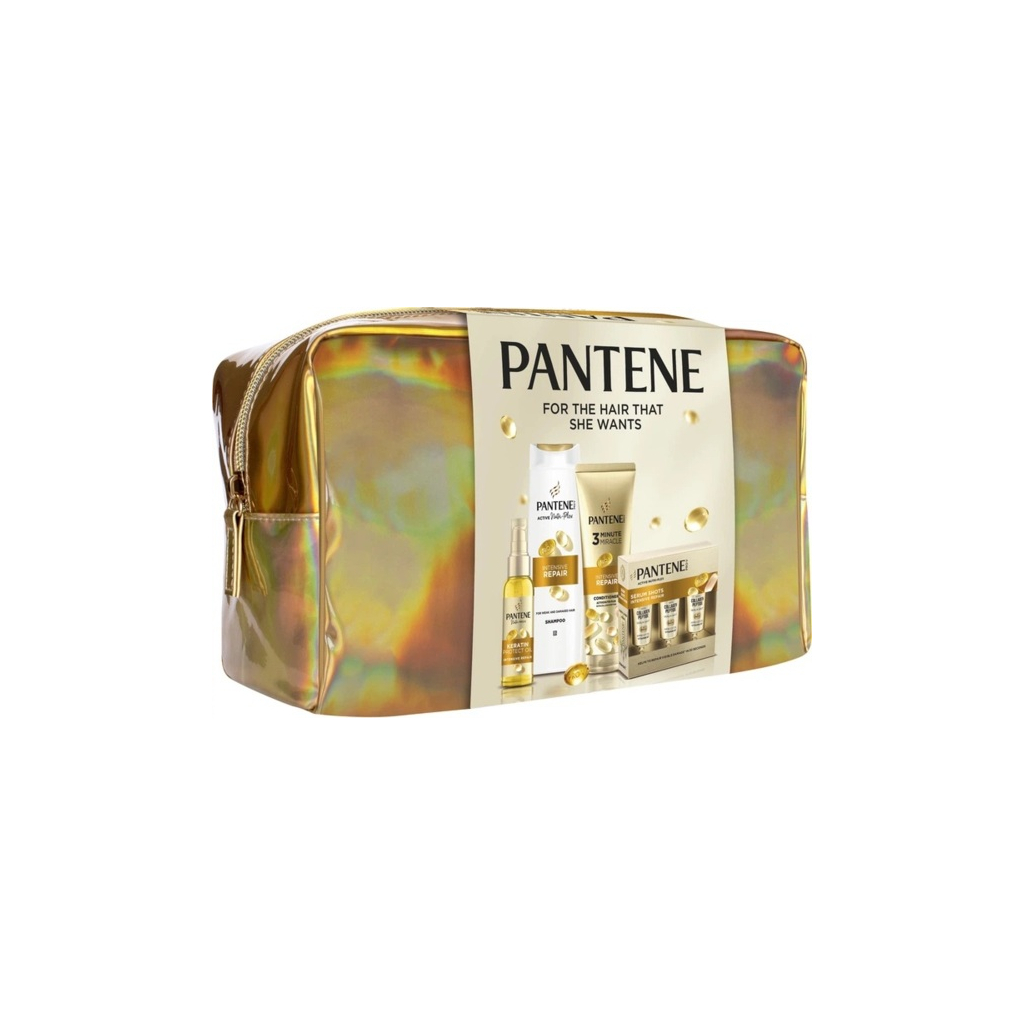 Набір косметики Pantene Pro-V Інтенсивне відновлення в косметичці (8006530053174)